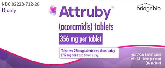 阿考米迪/阿库米地司(acoramidis)-attruby获批治疗淀粉样心肌病是真的吗?